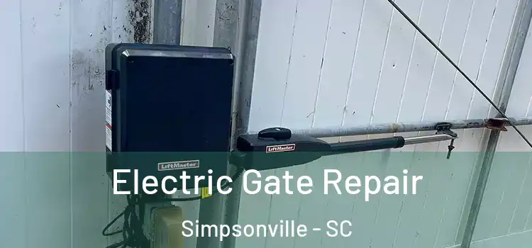 Electric Gate Repair Simpsonville - SC